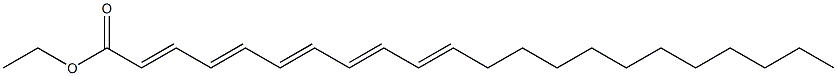 Docosapentaenoic Acid-Ethyl Ester (Unlabeled) 구조식 이미지