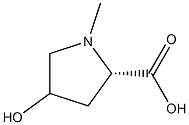 4-hydroxy-N-methylproline Structure