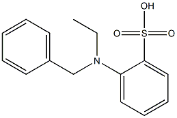 Ethylbenzylaniline sulfonic acid Structure