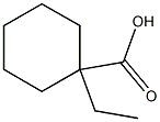 Ethylcyclohexylformic acid Structure