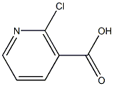 2-chloronicotinic acid 구조식 이미지
