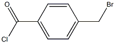 4-bromomethylbenzoyl chloride 구조식 이미지