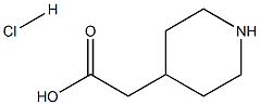 4-piperidine acetate hydrochloride Structure