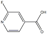 2-fluoroisonicotinic acid 구조식 이미지