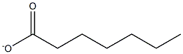 Heptanoate 구조식 이미지