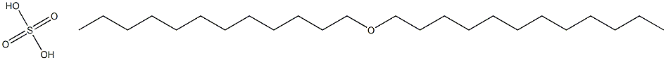 Lauryl ether sulphate Structure