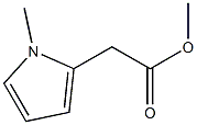 Methyl 1-methylpyrrole-2-acetate Structure