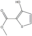 3-hydroxy-thiophene-2-carboxylic acid methyl ester 구조식 이미지
