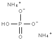 Ammonium phosphate dibasic Structure