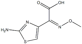 (Z) -2- (2- aminothiazol-4-yl) -2-methoxyimino acetic acid Structure