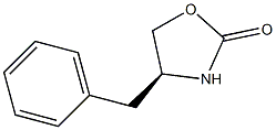 (S)-(-)-4-benzyl-2-oxazolidinone Structure