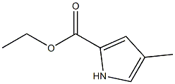 Ethyl 4-methyl-1H-pyrrole-2-carboxylate 구조식 이미지