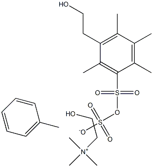 Choline p-toluenesulfonate [(2-hydroxyethyl)trimethyl-p-toluenesulfonate] Structure