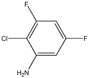 2-chloro-3,5-difluoroaniline Structure