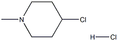 N-methyl-4-chloro-piperidine hydrochloride Structure