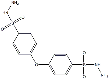 4,4'-oxybisbenzenesulfonyl hydrazide Structure