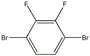 1,4-Dibromo-2,3-difluorobenzene 구조식 이미지