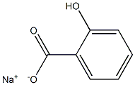 Sodium hydroxybenzoate 구조식 이미지