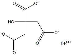 Ferric citrate Structure