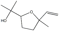 2-methyl-2-vinyl-5-(A-hydroxy-isopropyl)tetrahydrofuran 구조식 이미지