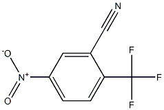 2-trifluoromethyl-5-nitrobenzonitrile 구조식 이미지