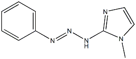 Imidazole, 2-phenylazoamino-1-methyl- Structure