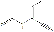 N-(1-Cyanopropenyl)formamide Structure