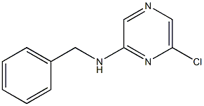 N-BENZYL-6-CHLOROPYRAZIN-2-AMINE 구조식 이미지