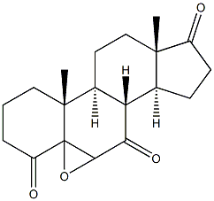 5,6-epoxyandrosta-4,7,17-trione 구조식 이미지