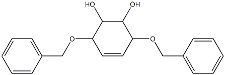 3,6-dibenzyloxycyclohex-4-ene-1,2-diol 구조식 이미지