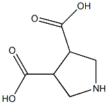 pyrrolidine-3,4-dicarboxylic acid Structure