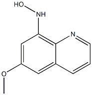 6-methoxy-8-hydroxylaminoquinoline 구조식 이미지