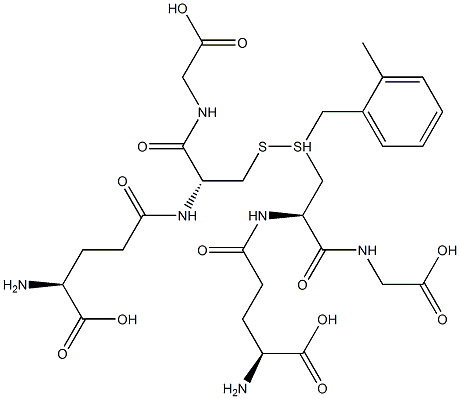 S-(o-methylbenzyl)glutathione 구조식 이미지