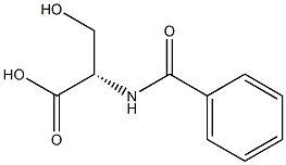 benzoylserine Structure