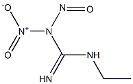 N-NITRO-N'-ETHYL-N-NITROSOGUANIDINE 구조식 이미지