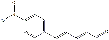 5-(4-NITROPHENYL)PENTA-2,4-DIENAL 구조식 이미지