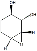 TRANS-3,4-EPOXYCYCLOHEXANE-1-TRANS-2-DIOL Structure