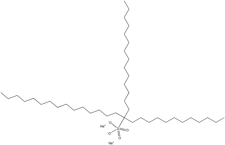 SODIUMLAURYLMYRISTYLCETYLSULPHATE 구조식 이미지