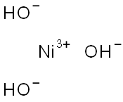 NICKEL(III)HYDROXIDE 구조식 이미지