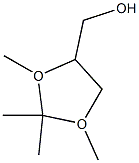 2,2-DIMETHYL-1,3-DIMETHYL-1,3-DIOXOLANE-4-METHANOL 구조식 이미지