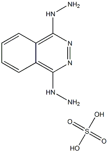 1,4-DIHYDRAZINOPHTHALAZINESULPHURICACID Structure