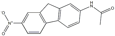 FLUORENE,2-ACETAMIDO-7-NITRO- 구조식 이미지