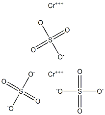 CHROMIUM(III)SULPHATE 구조식 이미지