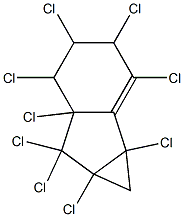 NONACHLORO-TETRAHYDRO-METHANOINDANE Structure