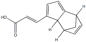 ACRYLICACID,((3A,4,7,7A-TETRAHYDRO)4,7-METHANOINDENYL)E. Structure