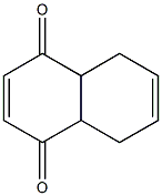 1,4,4A,8A-TETRAHYDRO-5,8-NAPHTHOQUINONE Structure