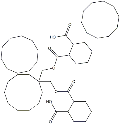 TRICYCLODECANEDIMETHANOL-BIS-(HEXAHYDROPHTHALATE) Structure