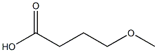 BUTYRICACID,4-METHOXY- Structure