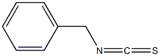 PHENYLMETHYLISOTHIOCYANATE 구조식 이미지