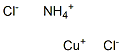 COPPER(I)AMMONIUMCHLORIDE Structure